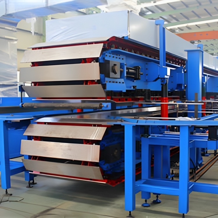 Double belt conveyor system