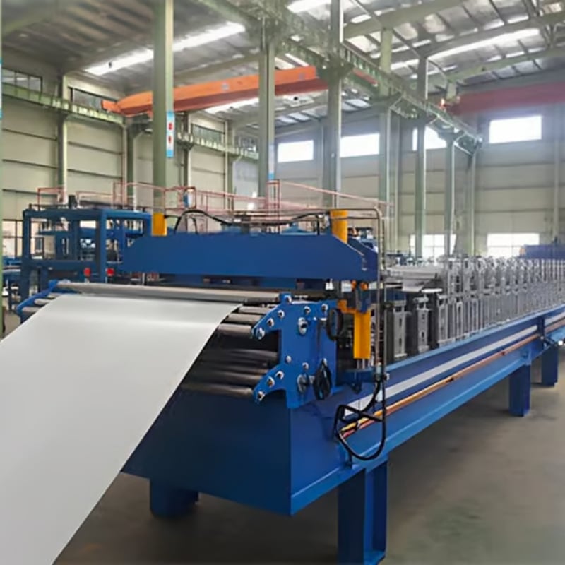 Double layer roll forming machine