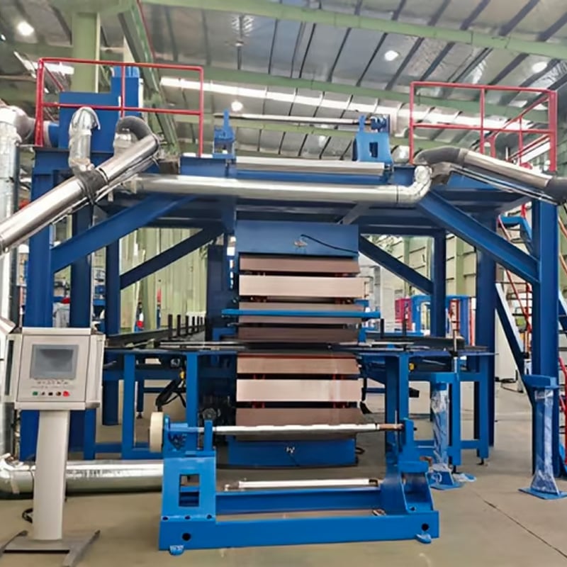 Double belt conveyor