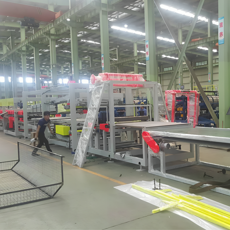 SP-7 rockwool/EPS Sandwich panel production line